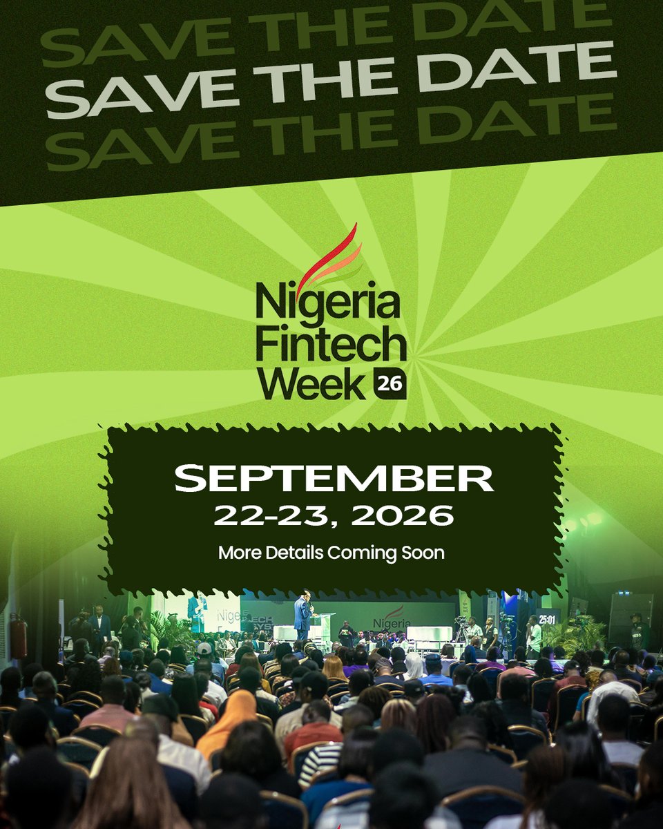 Nigeria Fintech Week tweet media