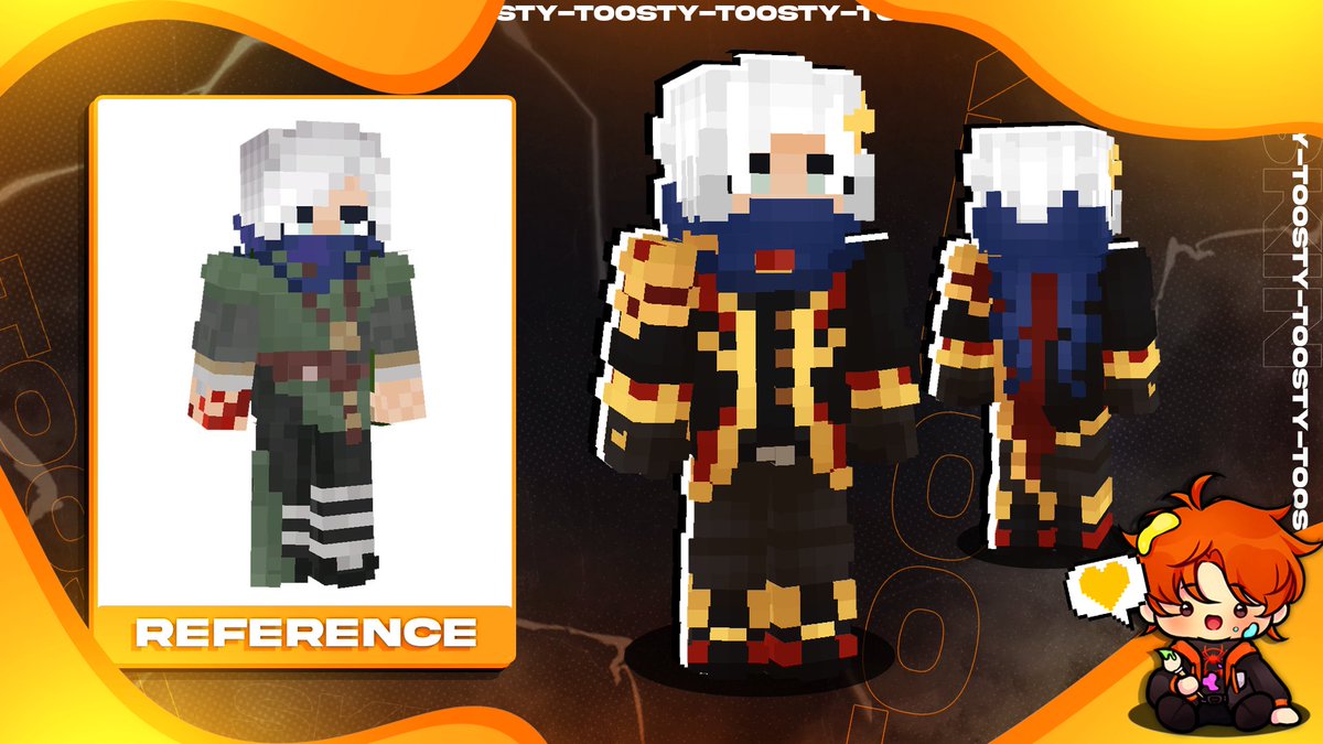 Toostyart's tweet photo. -New Commission :3
-If You Want an External Appearance of Your Own, My Commissions Are Open Link Below
- My Fiverr Profile
https://t.co/BScKGLwsPf
#Minecraft #Minecraftcommissions #MinecraftSkin #commissionsopen https://t.co/YWQGGpDVHA