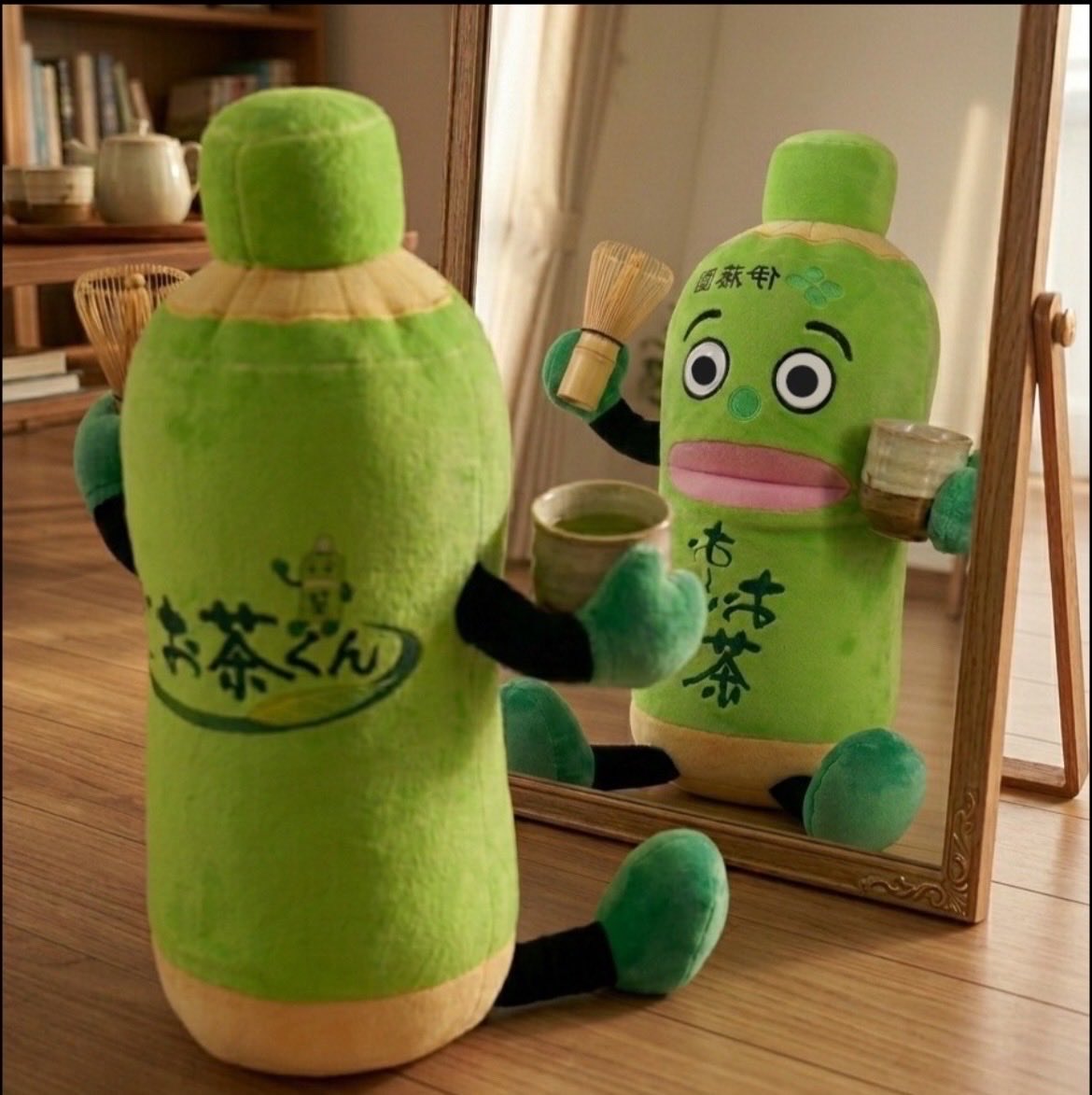 oiochakun's tweet photo. お～い、野球観戦を楽しんでいる皆さん👀
 
「お茶点てポーズ」出ましたね🍵
うれしいな〜✨
 僕の出番まで練習れんしゅう！🔥 https://t.co/HlNcIYbvpB