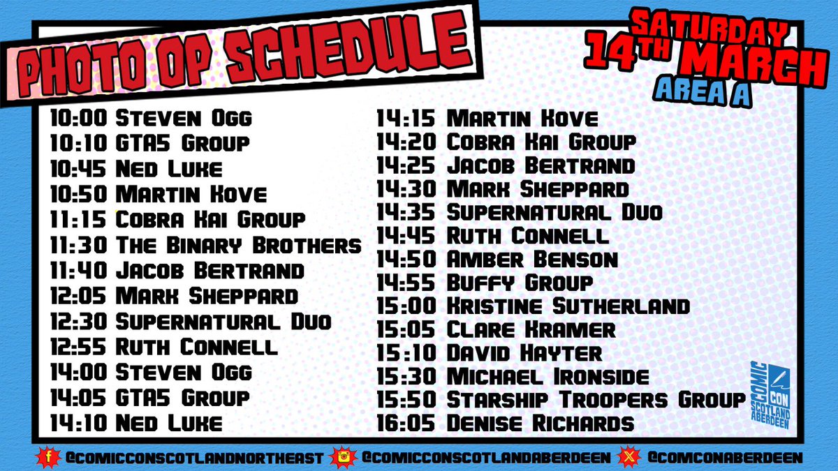 Comic Con Scotland Aberdeen tweet media