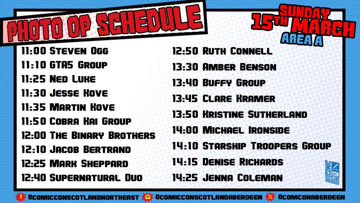 Comic Con Scotland Aberdeen tweet media