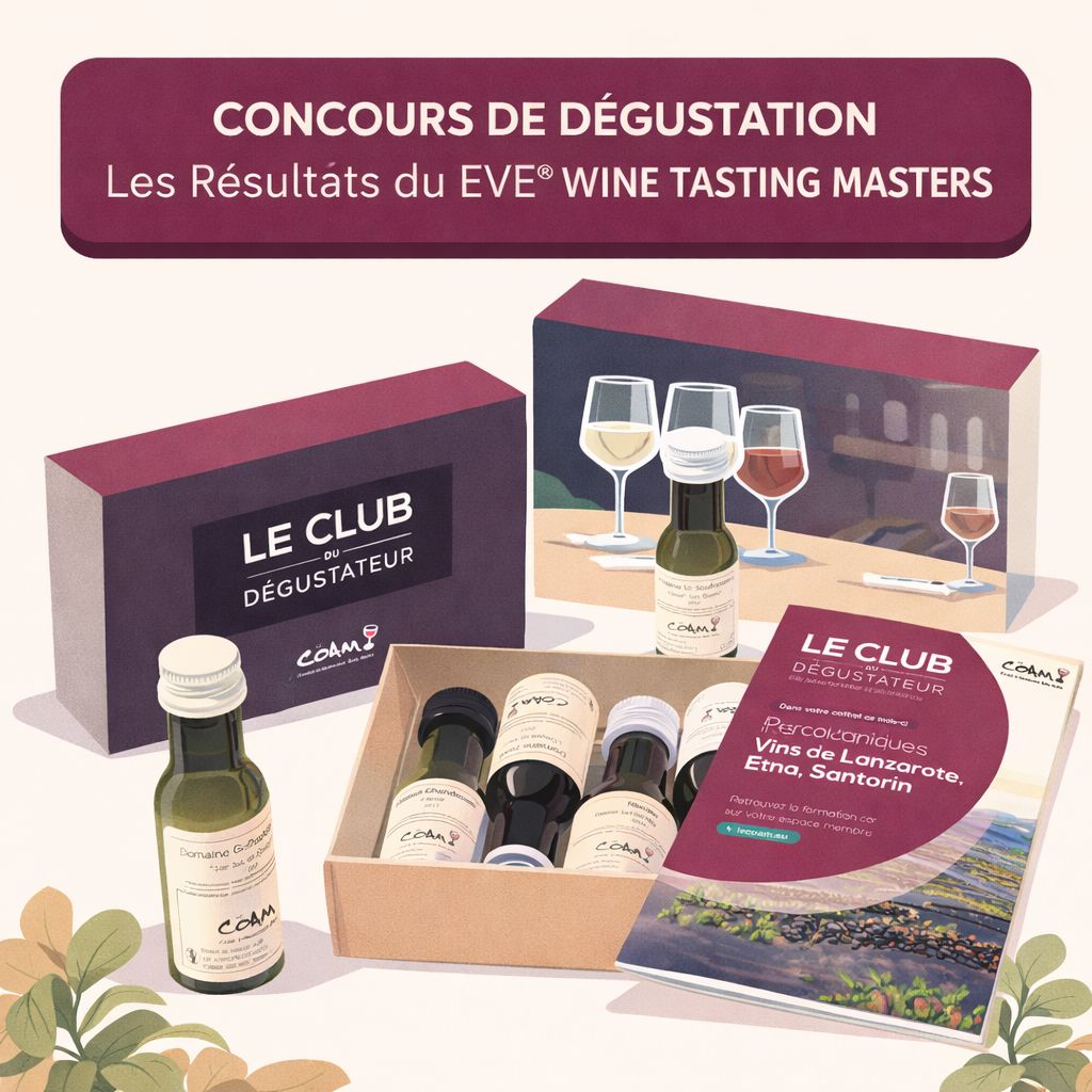 🏆 Résultats du concours international de dégustation à l’aveugle

En ce début d’année, j’ai organisé un concours un peu particulier, dans le cadre des EVE® Wine Tasting Masters.
Le principe ?
Se tester en dégustation à l’aveugle !