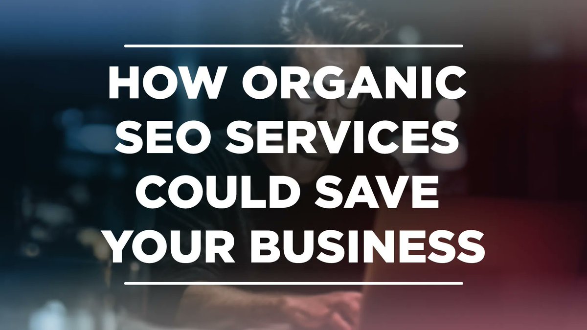 NeonAtlasDM's tweet photo. How could organic SEO services literally SAVE your business?

https://t.co/HH8rwjGAUo https://t.co/Kq8BEWu6nM