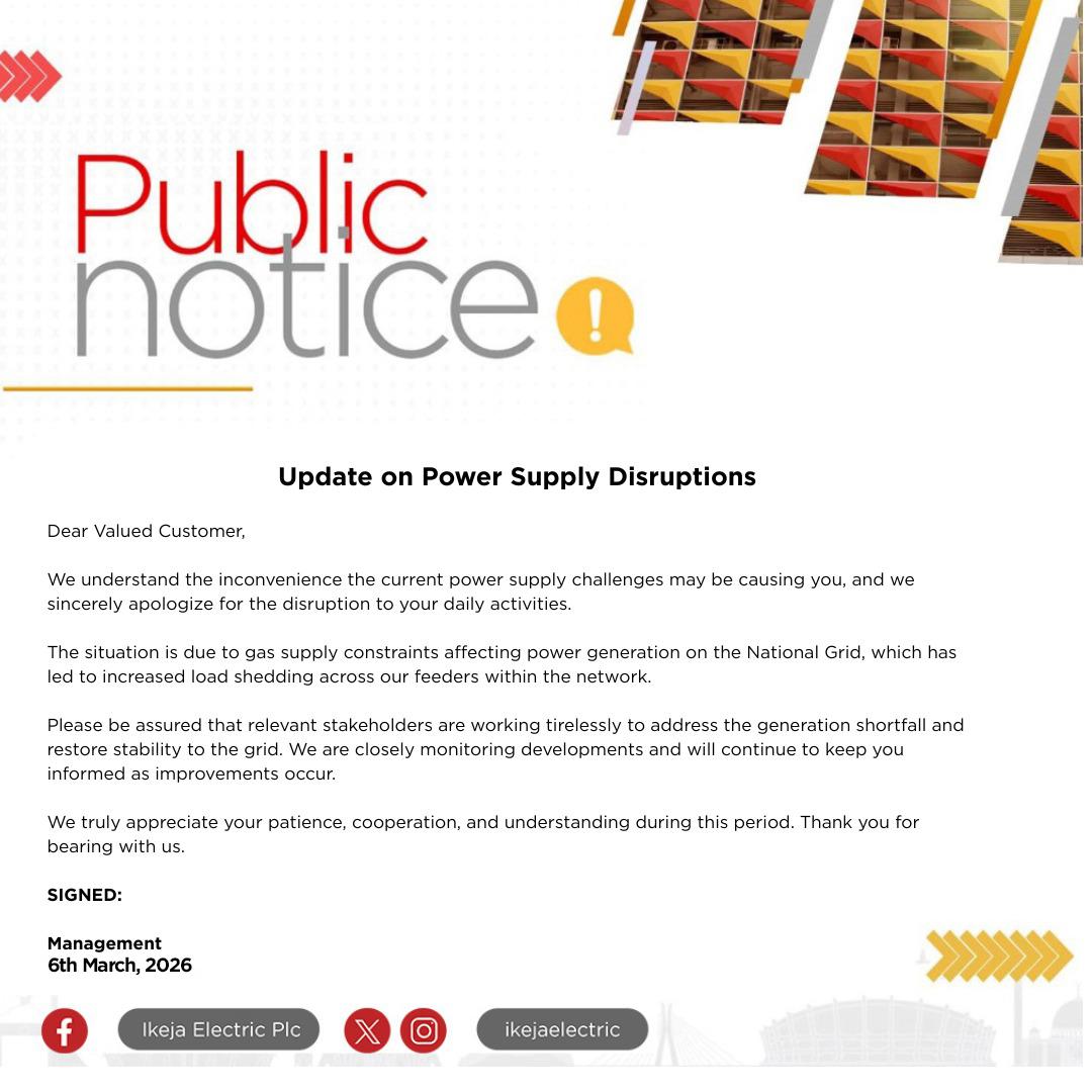 Ikeja Electric tweet media