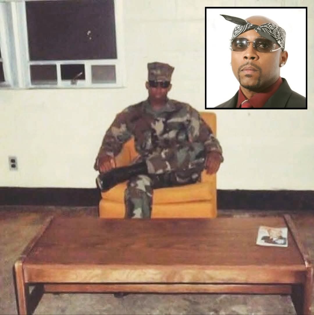 Before the music… Nate Dogg stationed in Okinawa, Japan as a Marine. 🇺🇸