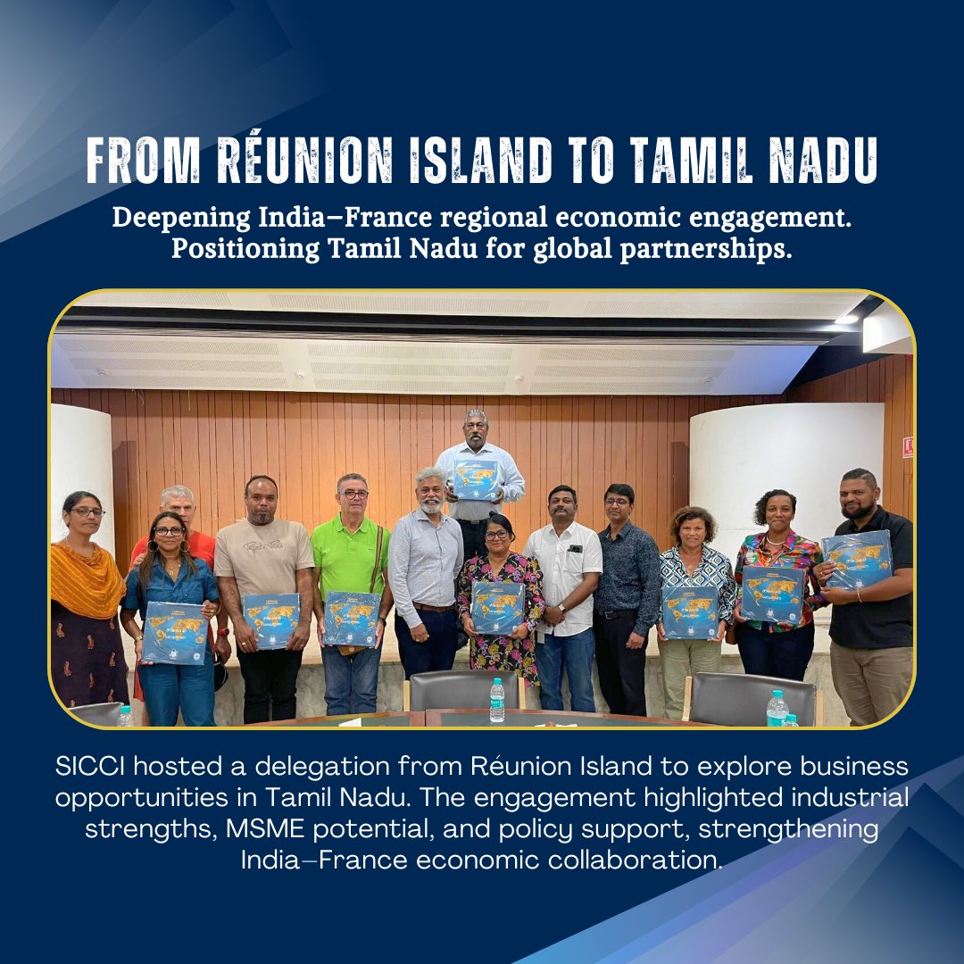 sicci_in's tweet image. Hello March 🌿

February was filled with global engagements, industry discussions, and impactful collaborations at SICCI.

Thank you for travelling with us. More exciting events and insights coming this March!

Follow us for updates

#sicci #februaryrecap #marchupdates #business