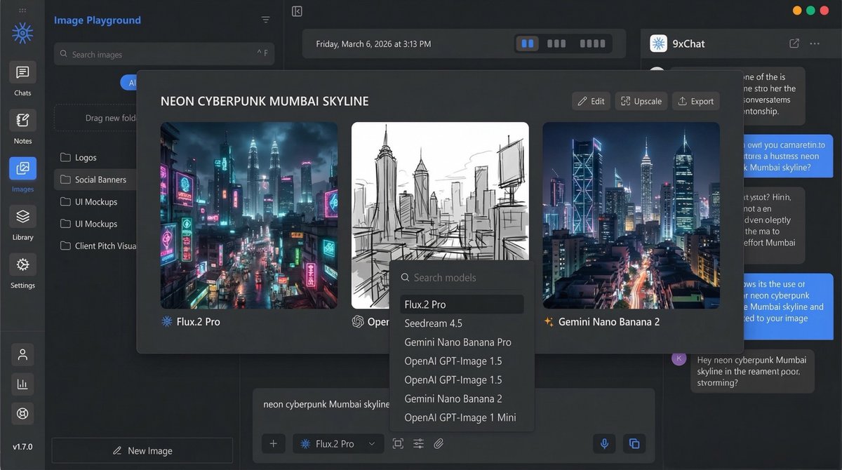 AI Visuals in Every Chat. 9xChat's Images tab puts generative AI right ...