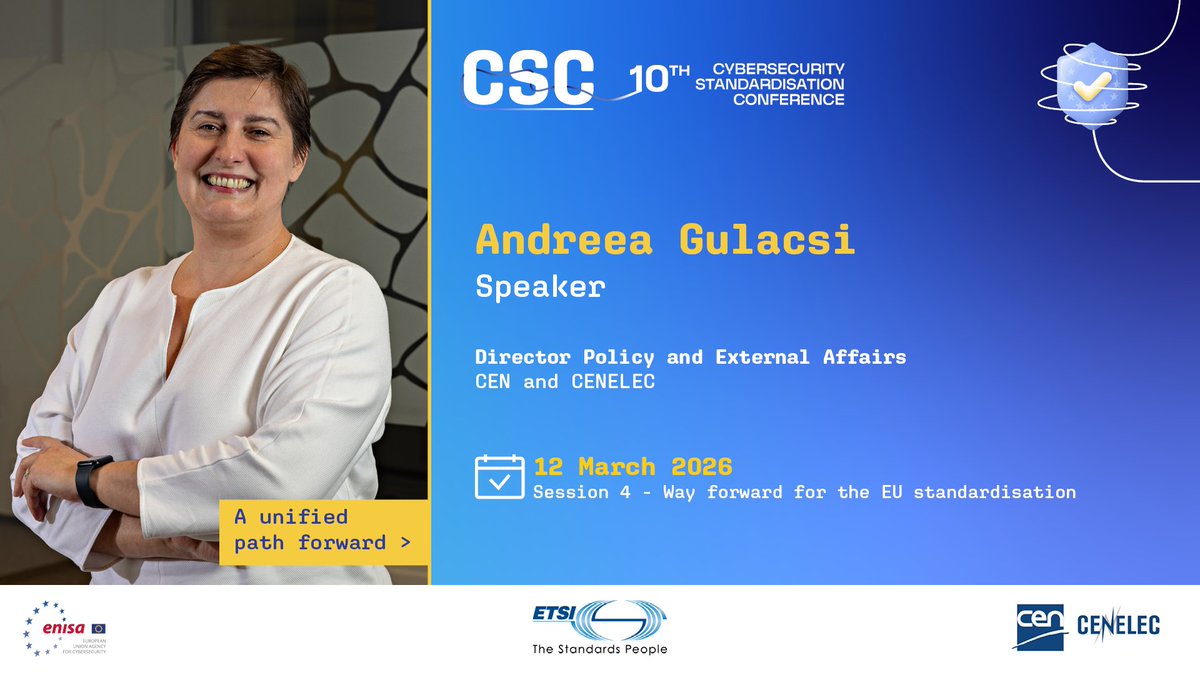 CEN and CENELEC tweet media