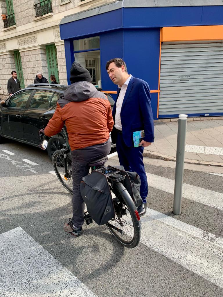 GaelNofri's tweet photo. Ce matin, nous sommes de nouveau sur le terrain à la rencontre des Niçoises et des Niçois dans le secteur République et Barla pour échanger sur notre bilan et évoquer l’avenir.
Ensemble, nous partageons le succès de la Promenade du Paillon saison 2 et je mesure votre adhésion au projet, porté par @cestrosi, de futur Palais des Arts et de la Culture, siège du Théâtre National de Nice et de la cinémathéque, qui prendra place sous le Palais des expositions.
Merci à tous pour l'accueil et ses échanges de qualité ! #TouspourNice