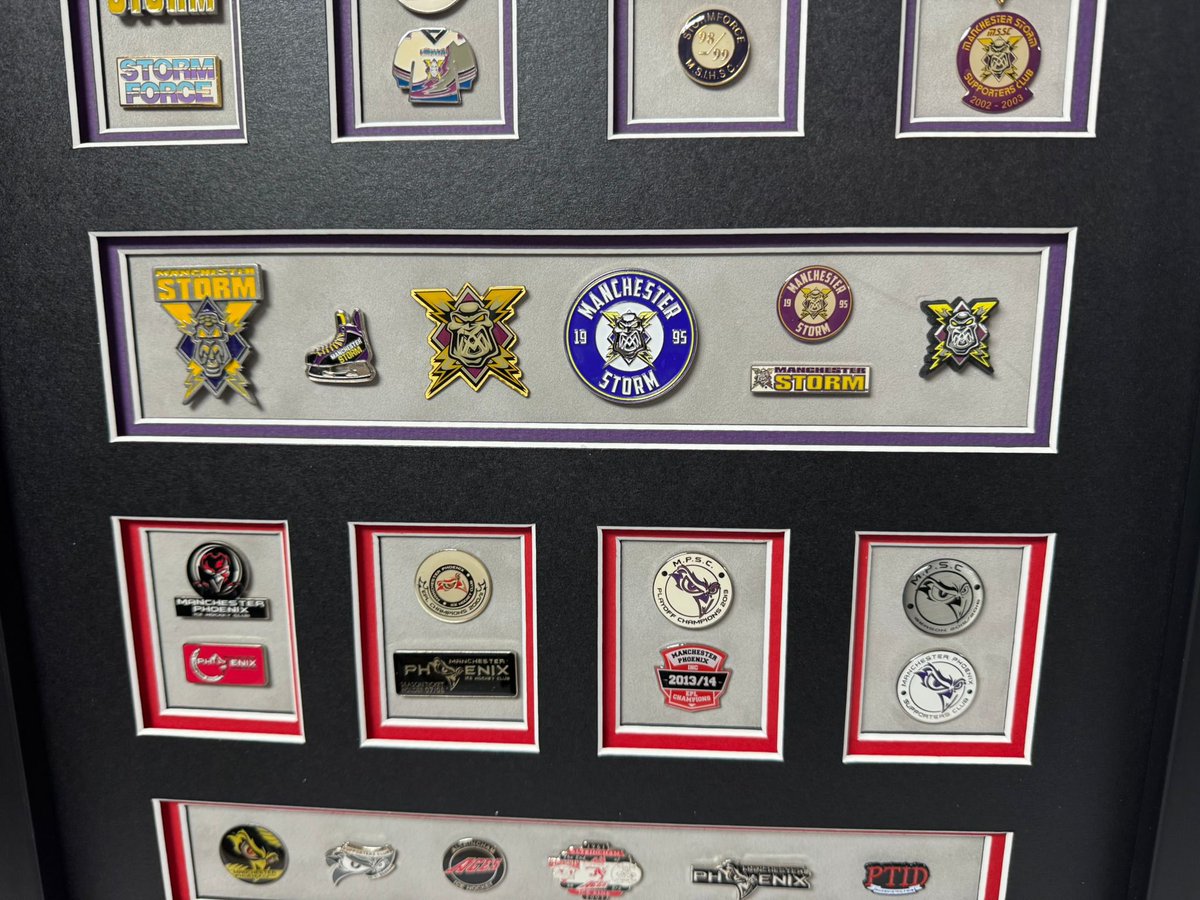 MatrixFrames's tweet image. This one’s for the avid pin badge collectors out there! ⭐️

#pincollector #pincommunity #pingame #manchesterstorm #badgecollector