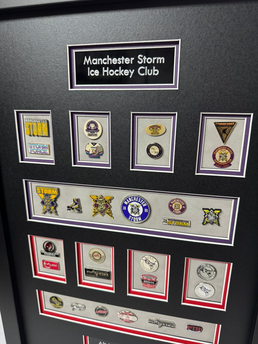 MatrixFrames's tweet image. This one’s for the avid pin badge collectors out there! ⭐️

#pincollector #pincommunity #pingame #manchesterstorm #badgecollector