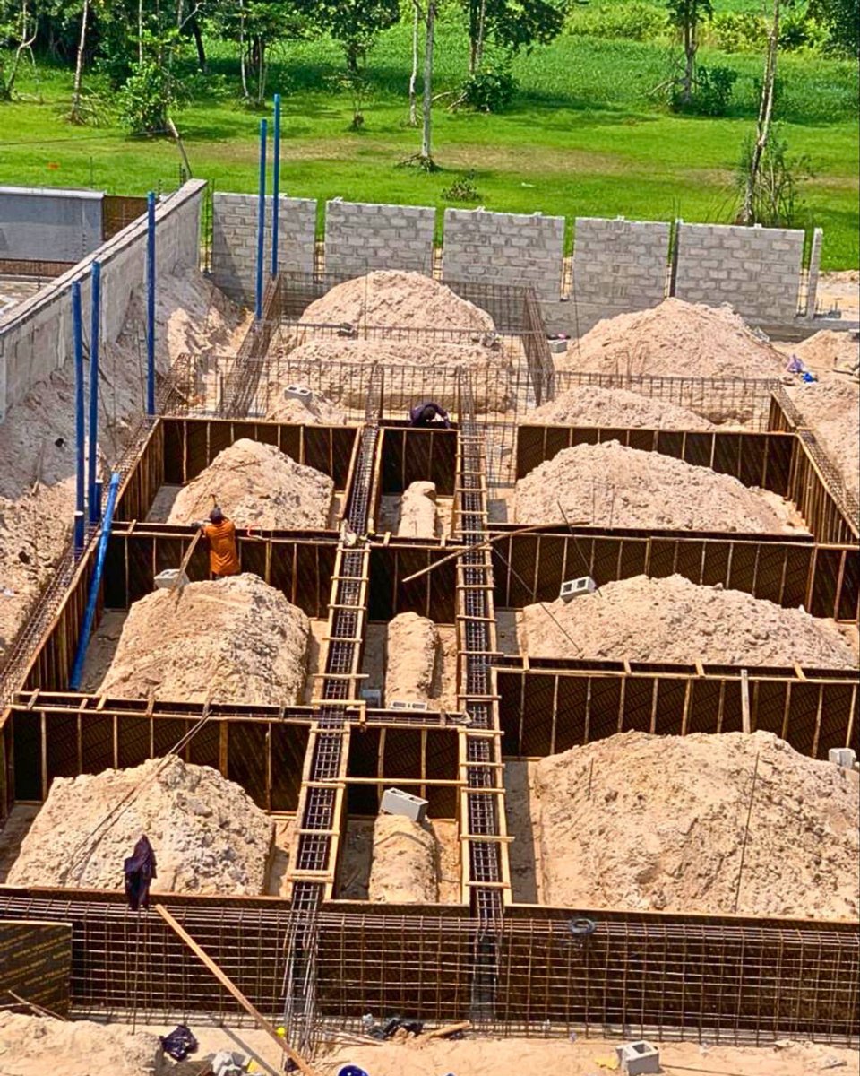 Reinforcement and formwork for raft foundation and beams, one of the most critical stages of structural construction.

Proper steel placement and precise formwork ensure the building load is distributed safely across the foundation.

Build it right from the ground up.