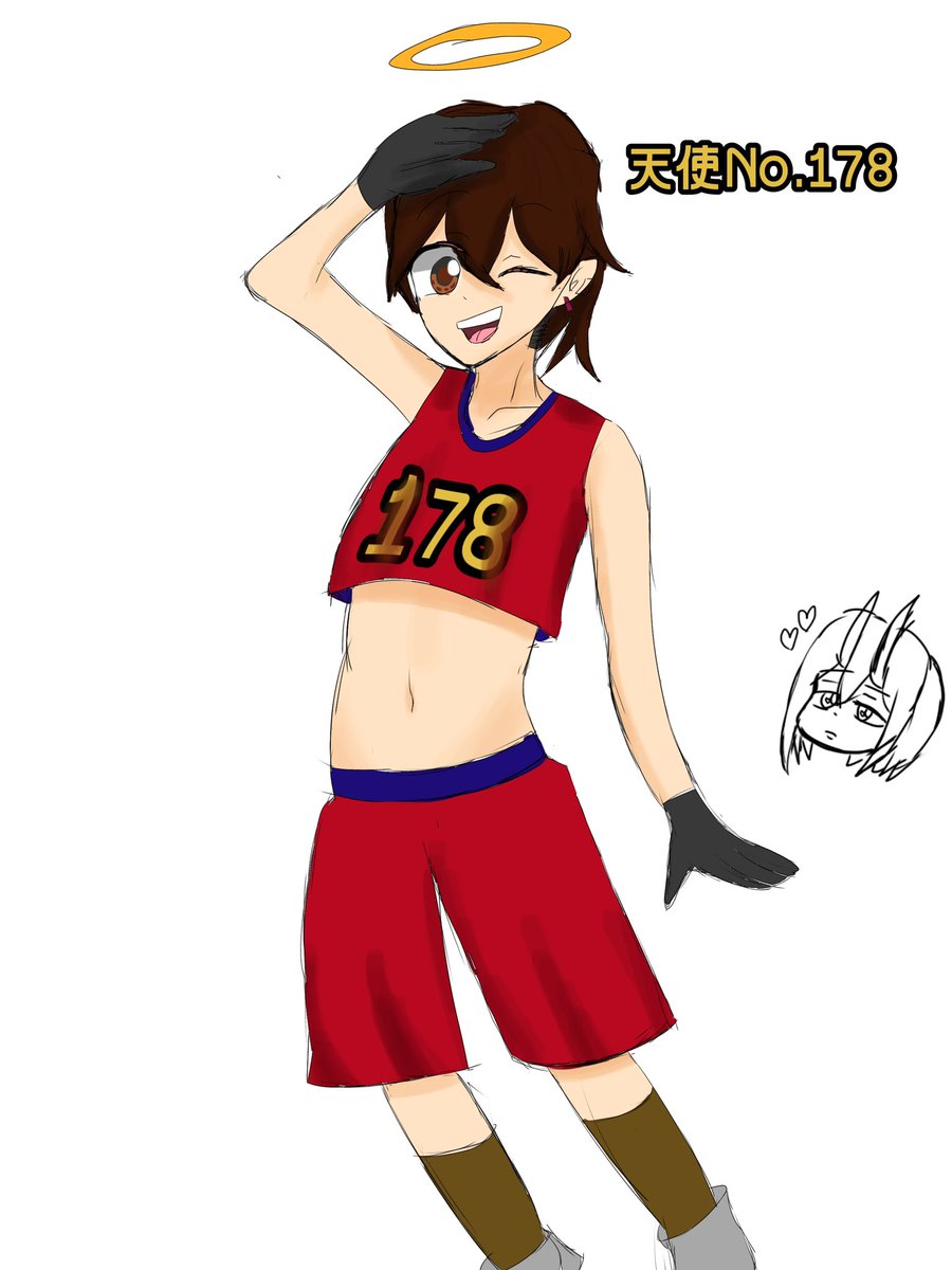 flagoc_5052's tweet photo. #This_is_flags
「おっすー!僕のプレー、どうだった?」
死神No.199ちゃんの初恋のお相手、天使No.178ちゃんです!
いつかちゃんと清書で描くからね… https://t.co/sIX4Esx77L