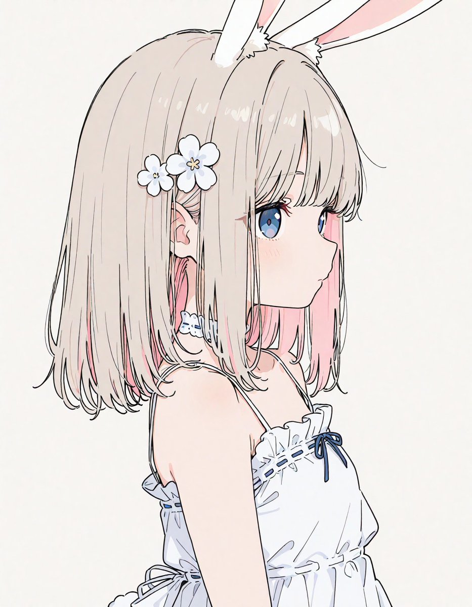 今週も本当にお疲れさまでした🐰 #AIイラスト #AIart