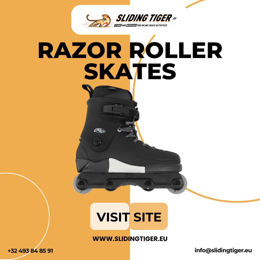 slidingtiger's tweet photo. Découvrez l'emblématique Razor Skates  chez Sliding Tiger. Réputés pour leur conception robuste et leur confort, ces patins sont parfaits aussi bien pour les débutants que pour les explorateurs urbains expérimentés https://t.co/DE8cDm98YZ

#RazorSkates #RollerUrbain #SlidingTiger https://t.co/ce7o5TR5Cc
