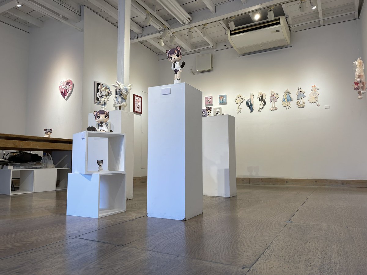 3日目終了しました！
お越しくださった皆さまありがとうございました！
明日は2人共在廊します。よろしくお願いします😊