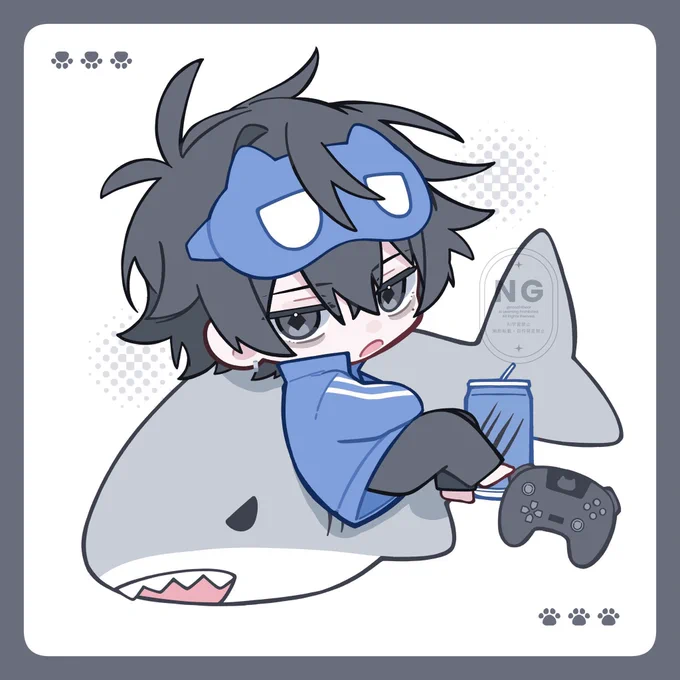 #自分で生み出した一次創作オリジナルキャラを流そう 名無しくん( 猫耳あったりなかったりする )