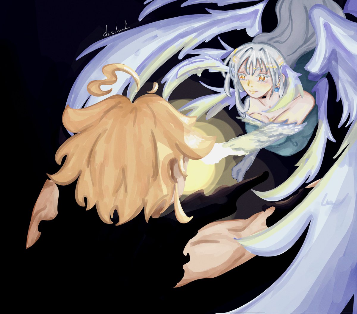 DzhuKigobami's tweet photo. Supreme Elizabeth is too beautiful
#七つの大罪 #黙示録の四騎士
#NanatsuNoTaizai #MokushirokunoYonkishi #fourknightsofapocalypse #SevenDeadlySins #Meliodas #Elizabeth https://t.co/s13dmPNv1j