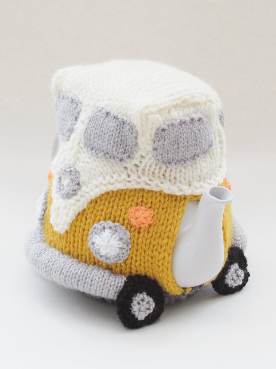 TeaCosyFolk's tweet image. The Volkswagen Campervan Tea Cosy brings classic road‑trip charm to the teapot — bright, cheerful and ready to roll. 🚐✨
 teacosyfolk.co.uk/volkswagen-cam…
#Knitting #TeaCosy #Campervan #VWCampervan #RetroStyle #TeaCosyFolk #TeaLover #knittingpattern #knit #holiday