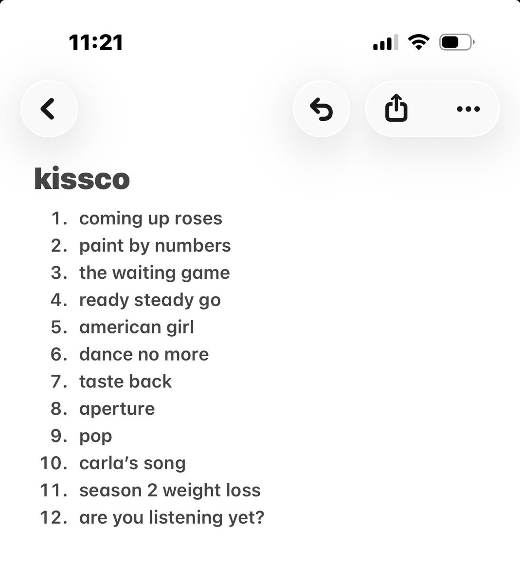 i’ll be certain in a week or so 😭