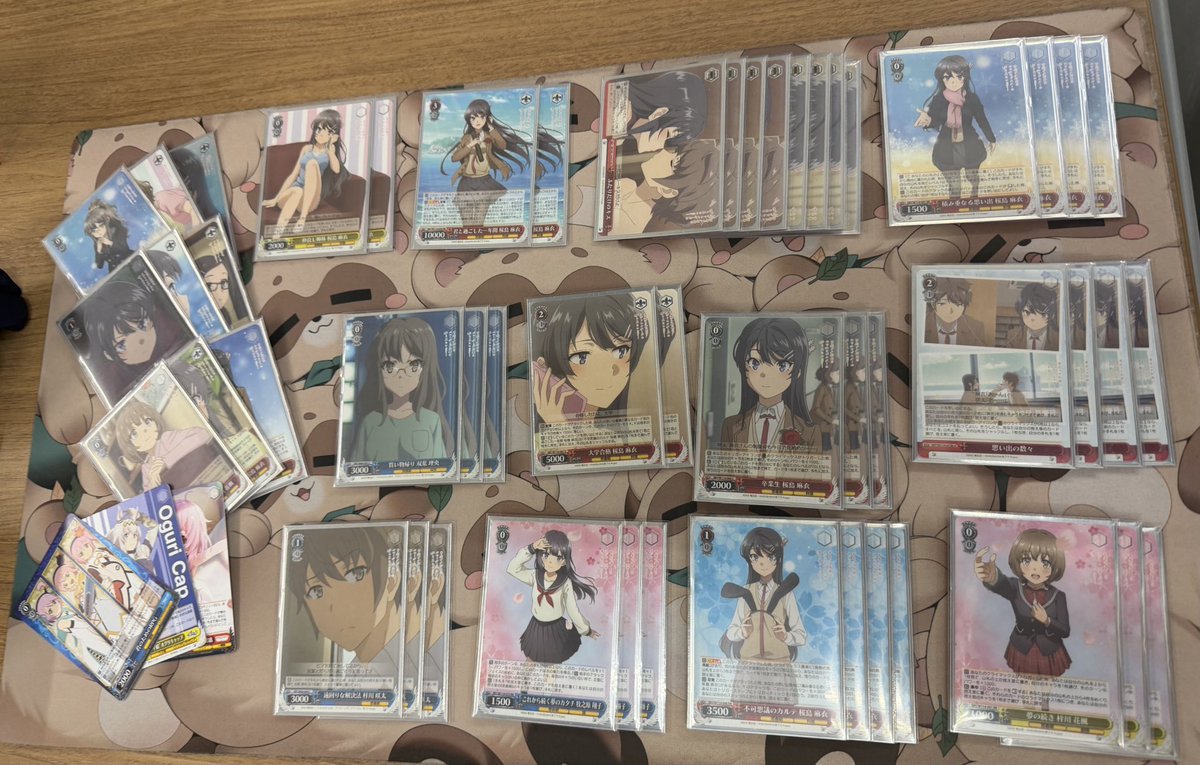 WS】青ブタ優勝デッキレシピ(カードバンク秋葉原店)【ヴァイス