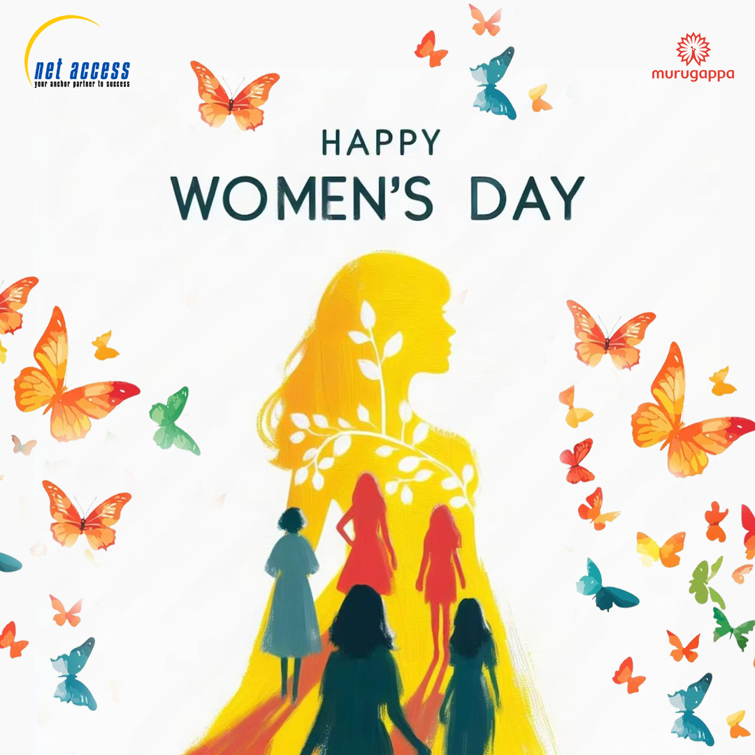 NetAccessLtd's tweet photo. Progress is stronger when women lead, innovate, and inspire. 💜

At Net Access India Limited, we celebrate the incredible women who drive change, break barriers, and inspire the future.

Happy International Women’s Day! 🌸✨

#InternationalWomensDay2026 #NetAccessIndiaLimited https://t.co/oaOJqayywL