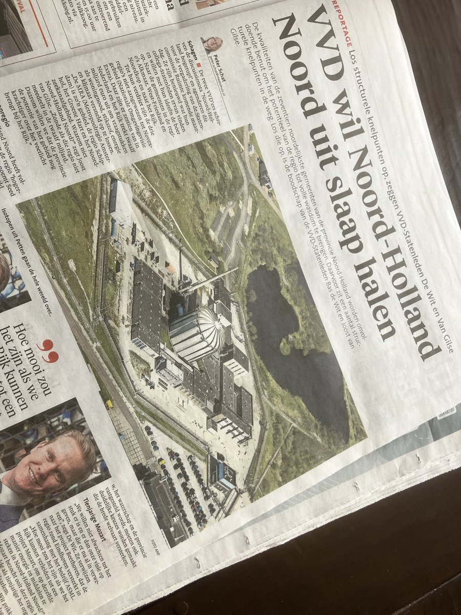 Nota met visie. O.a. Wandel-en fietstoerisme onvoldoende benut potentieel icm. Westfriese Omringdijk. KANS ICOON Westfriese Brug over Gat van Schagen. Plannen liggen klaar.