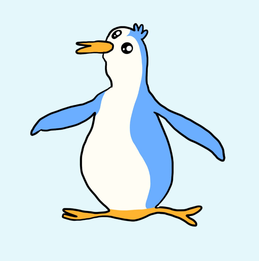 Licensed penguin tweet media