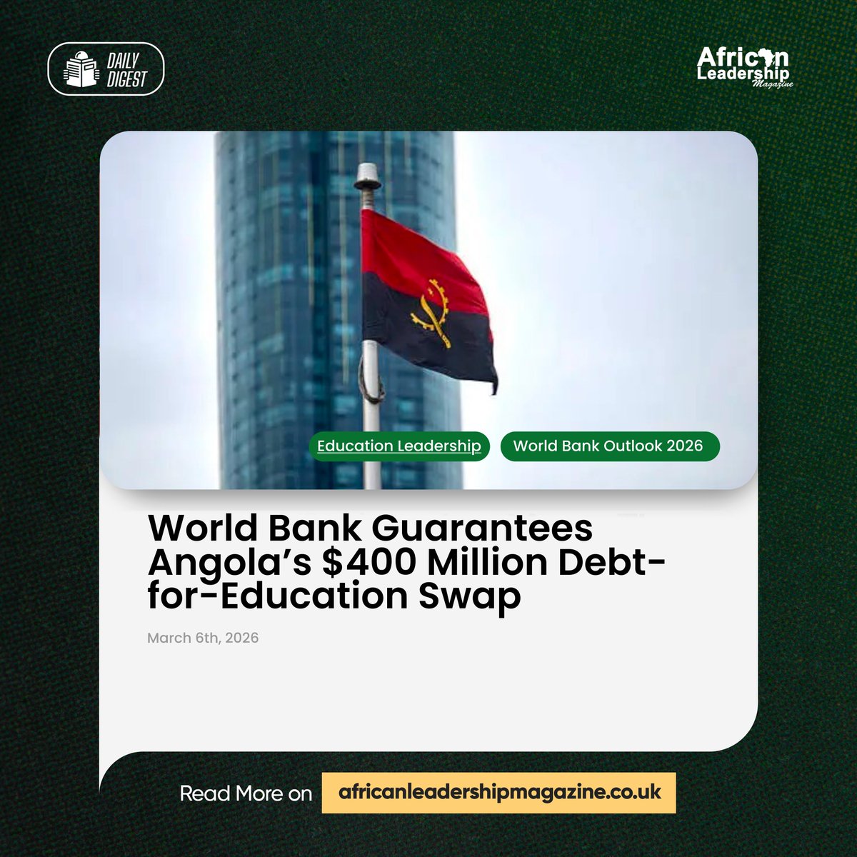 African Leadership Magazine tweet media