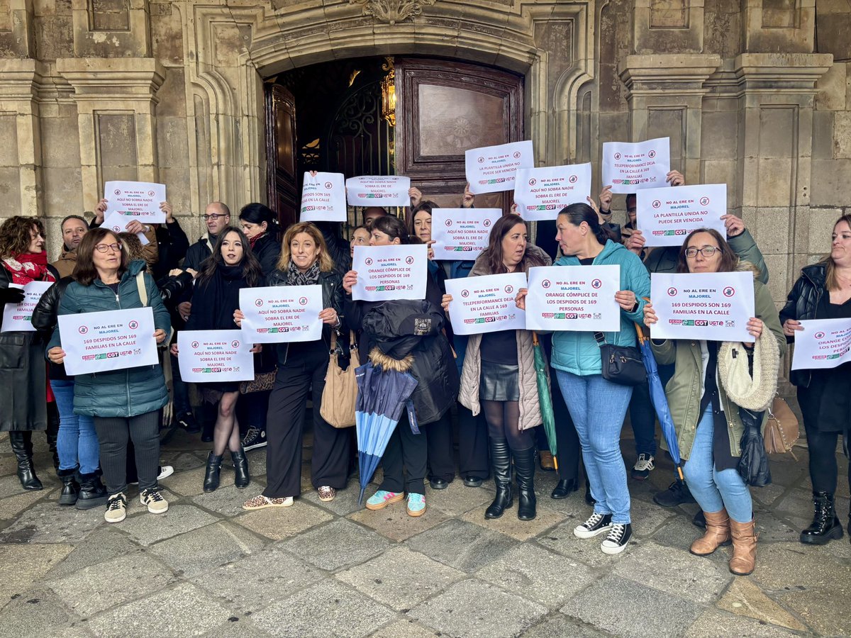 Todo nuestro apoyo a los trabajadores y trabajadoras de Majorel.

El ERE presentado por la empresa amenaza 169 puestos de trabajo en #Salamanca. 

➡️ En el #Pleno hemos aprobado una declaración institucional para la implicación activa del Ayuntamiento.