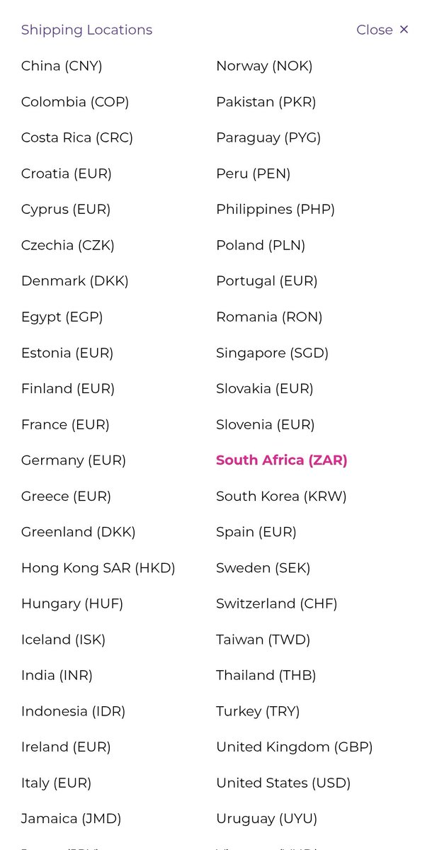 TheOfficialFCJ's tweet photo. @PlayAdoptMe @JesseRaen Hi Jesse/Adopt Me... I wanted to order the new strawberry merch (The backpack and the plushie) but when I go to shipping it doesn't have South Africa...but on the merch website it does😭 is this an error or does the merch not actually ship to South Africa? https://t.co/HmHmTY9i9c