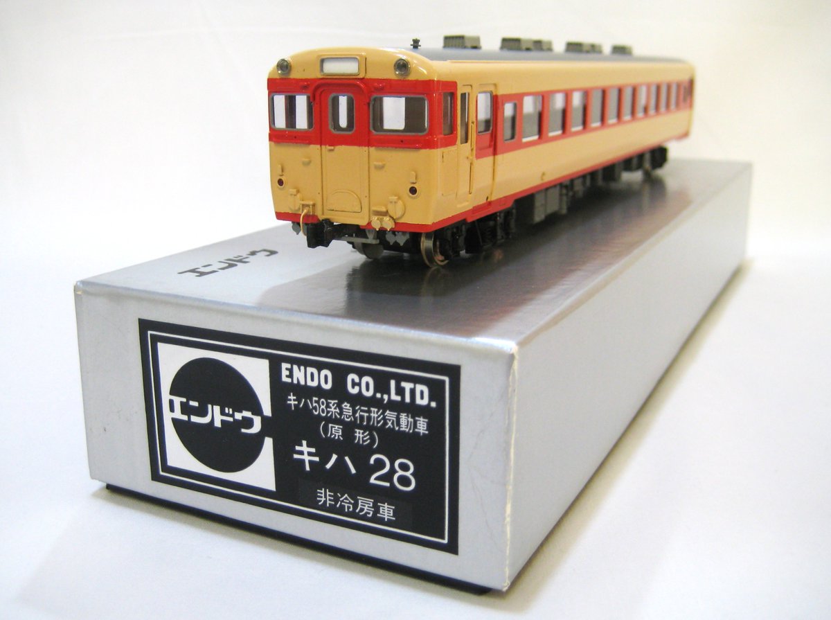 大阪店】 キハ28 商品：エンドウ キハ28 原形 非冷房車（M） 状態