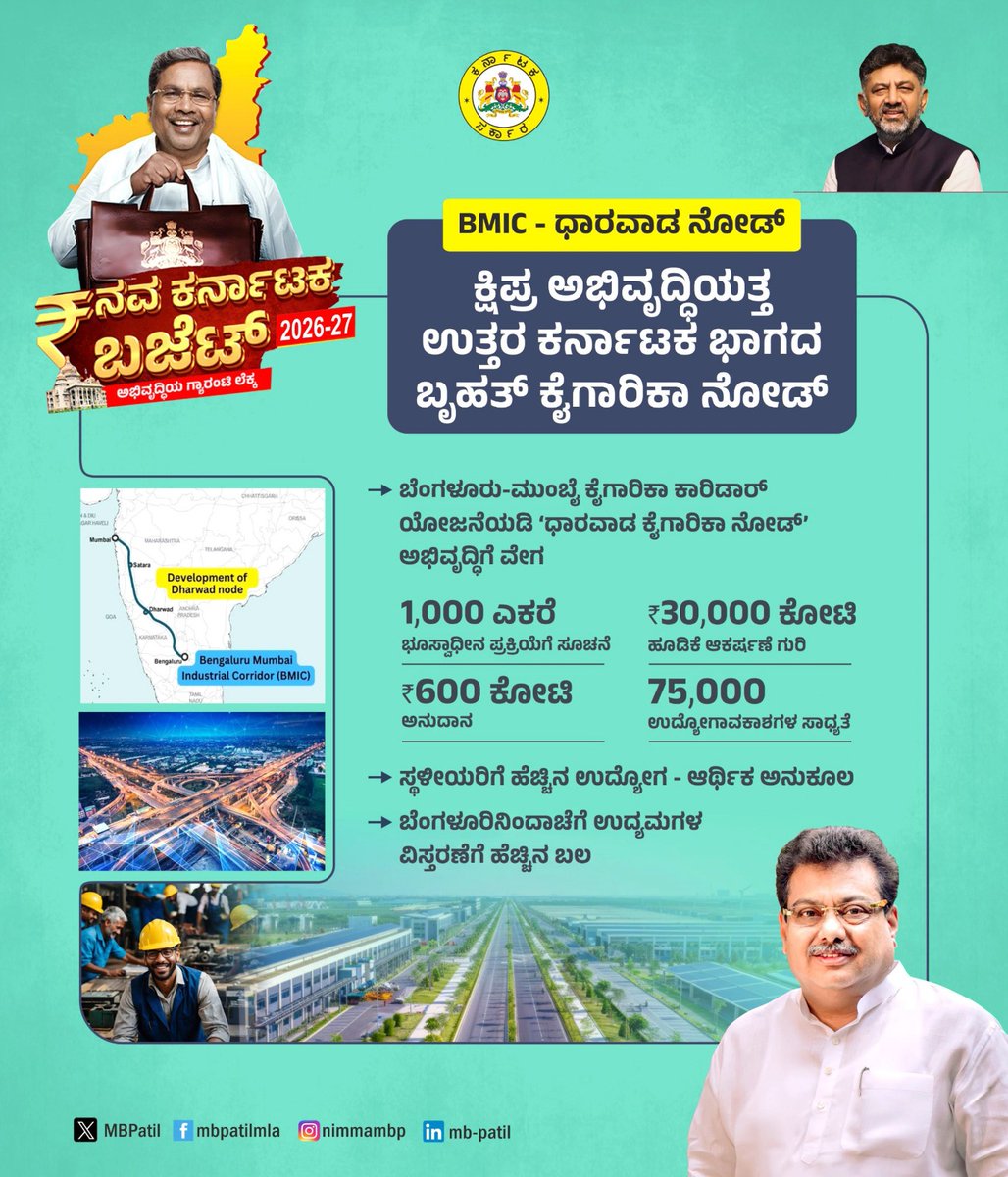 M B Patil tweet media