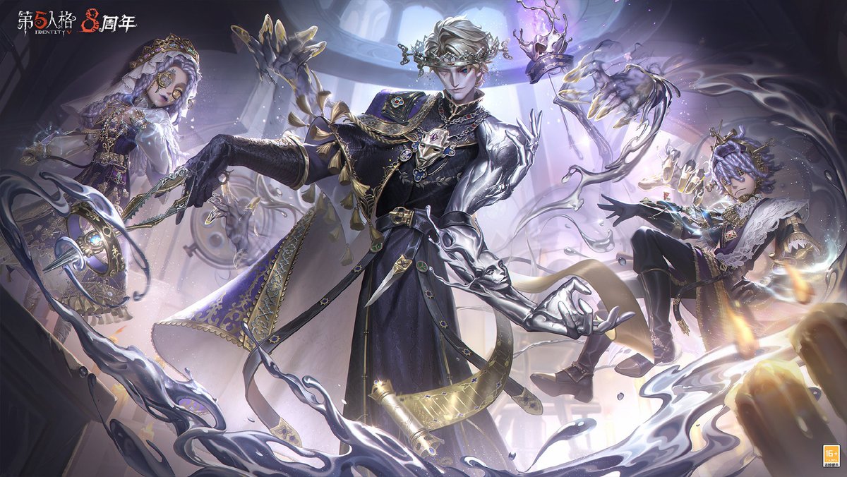 鈴*蘭様 第五人格 歯医者 COA 入場特典 中国限定 アクリルチャーム フィン