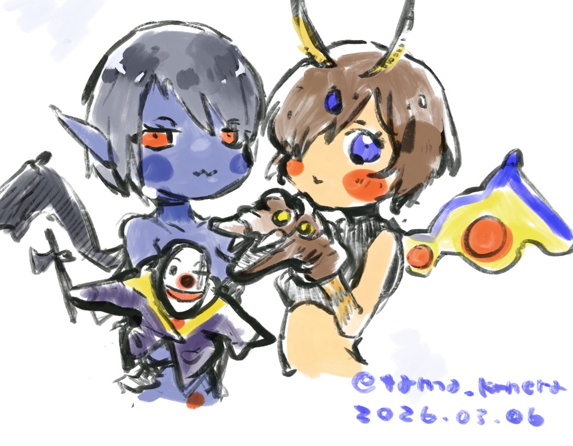 引いてびっくりキミたち持ってなかったんかい！
なのであった😈🦋
#LINEモンスターファーム