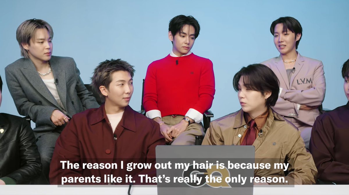 Everyone say thank you Yoongi’s parents