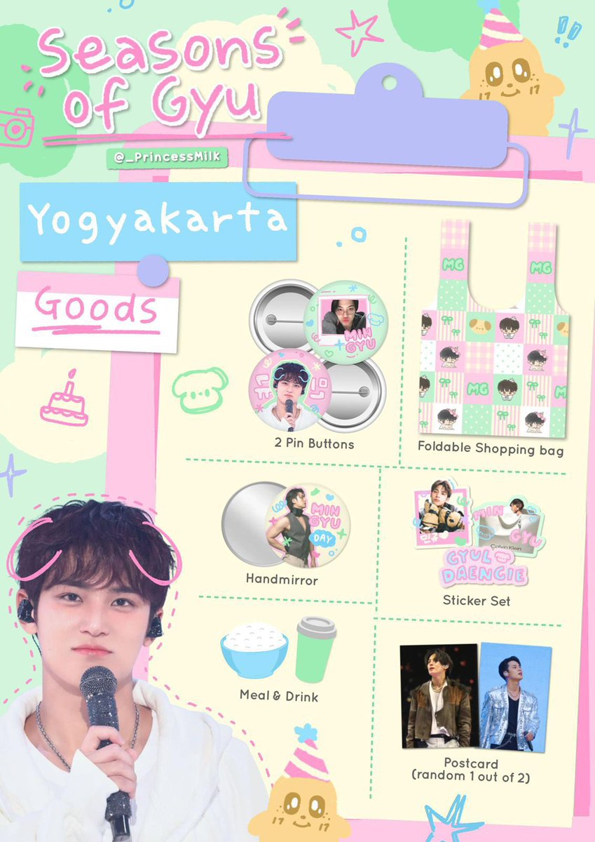 SebongIAm's tweet photo. ⋆⑅˚₊𝕊𝕖𝕒𝕤𝕠𝕟𝕤 𝕆𝕗 𝔾𝕪𝕦⋆⑅˚₊
SPECIAL MINGYU BIRTHDAY CAFE

Event by @_PrincessMilk
Handled Area @sebongIam

📍Ling-Lung Kopi &amp; Eatery
Jl. Perumnas No.50C, Kledokan,Sleman, Yogyakarta
🗓 11 APRIL 2026
⏰15:00-18:00 WIB
RSVP 13 MAR 2026 at 20:00 WIB

Details on poster💚 https://t.co/JhOQWsRwmD