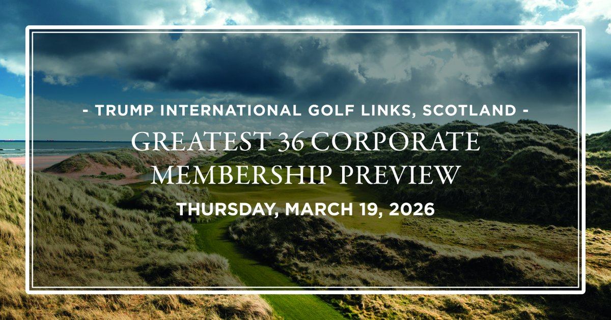 Trump International Scotland tweet media