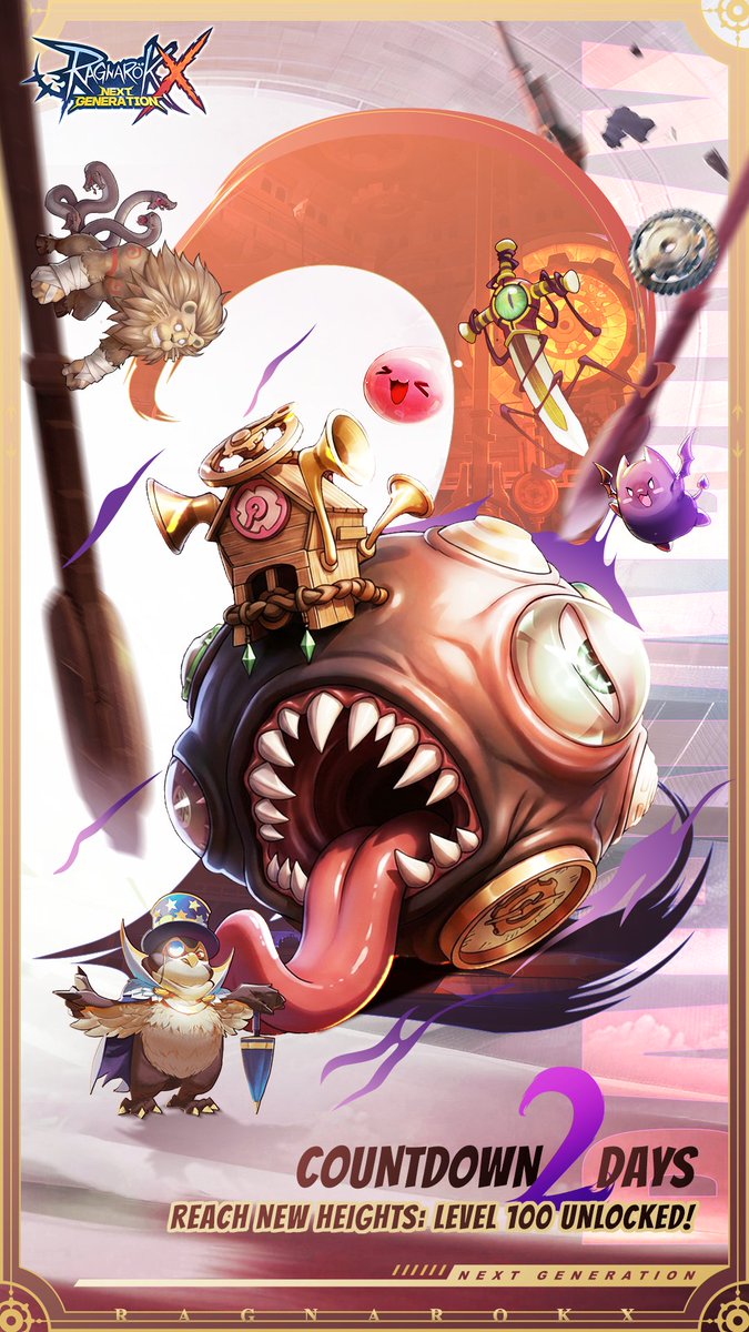 ragnarokxglobal's tweet photo. 2 Days Until the Level 100 Update 🌟
Unleash your full potential and step into a new era of adventure!

🎮Join Now：https://t.co/6tstd2mpRX

#NewVersion #ROXGlobal https://t.co/RsX5AVM6lo