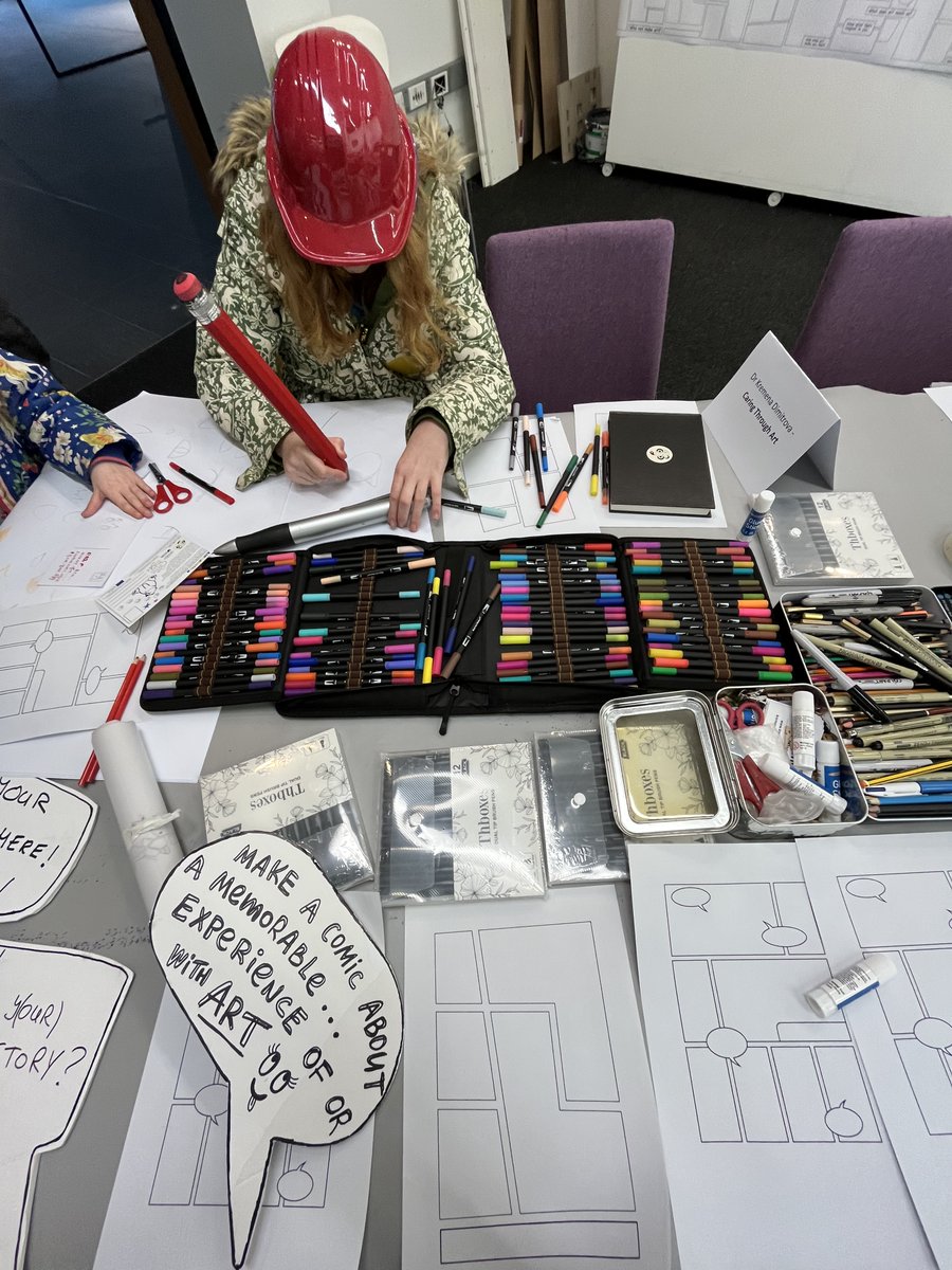 ALPHABETICA_EU's tweet photo. 🎨 #ALPHABETICA brought #art & #research to families at Oxford Brookes #ScienceBazaar 2026!
Dr Kremena Dimitrova led creative activities exploring care, love & expression✨
💬 “Art helps my mental health.”
Learn more🔗 https://t.co/zhcDh8Li9P #ArtsBasedEducation #HorizonEU https://t.co/wvdLzlPWal