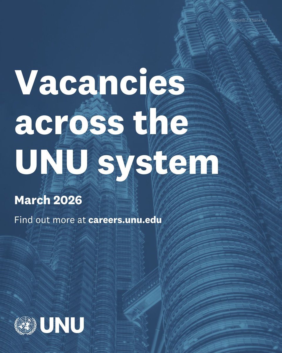 UN University tweet media