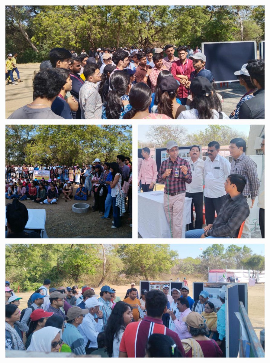 NCRA_Outreach's tweet photo. #NationalScienceDay at the #GMRT is observed annually on February 28 and March 1, featuring an extensive exhibition, alongside educational demonstrations hosted by #NCRA, GMRT, and other participating institutions.
#Astronomy #NationalScienceDay2026 https://t.co/bt9I7wOPrI