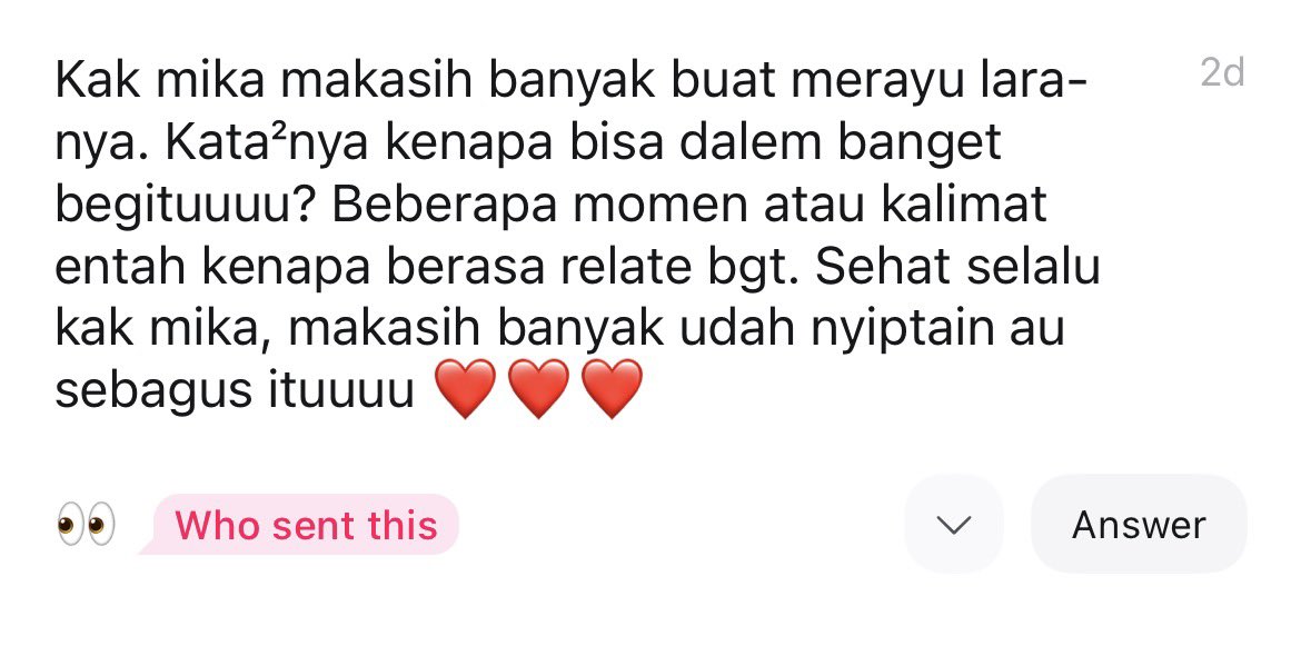 mika — rest tweet media