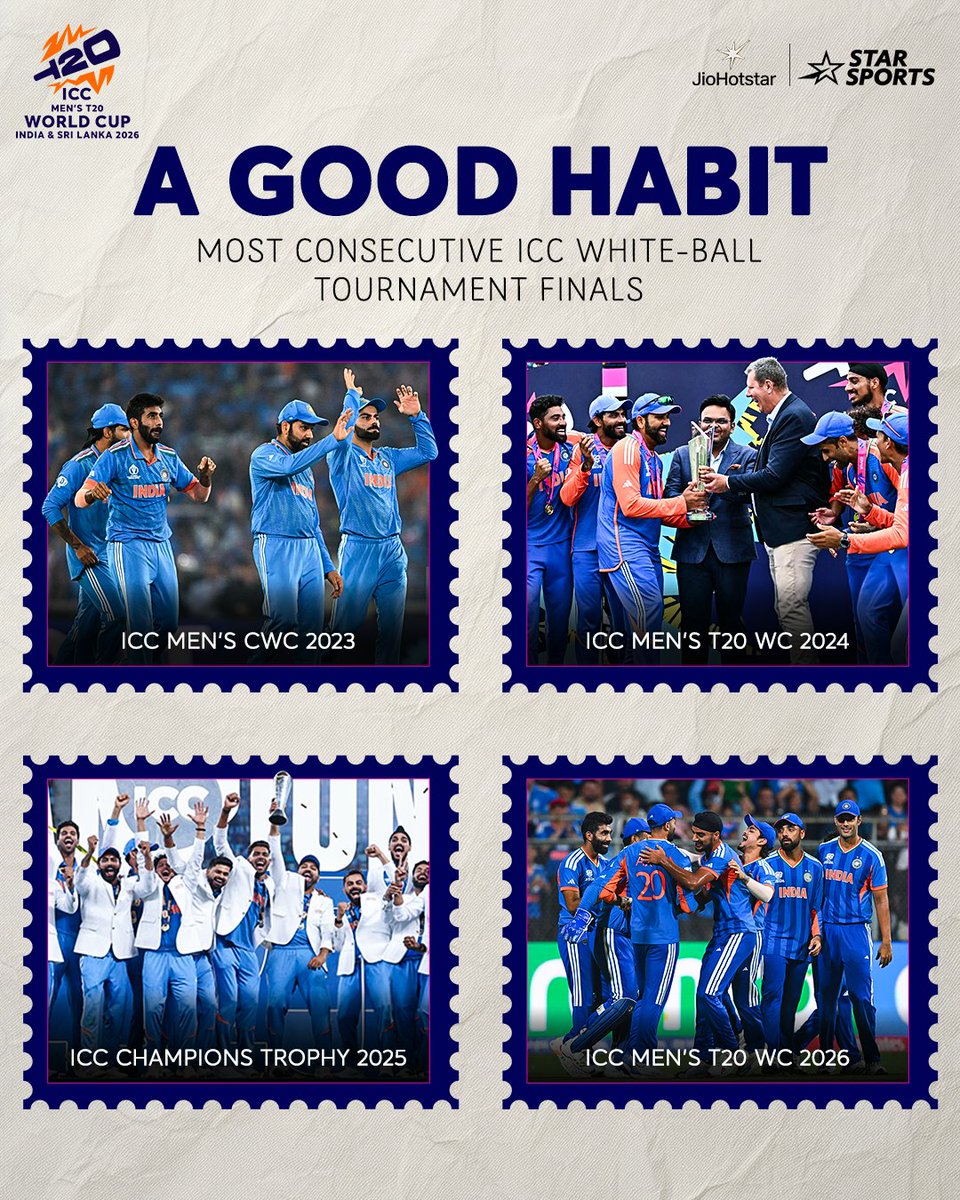 StarSportsTamil's tweet image. ICC Tournaments-னு வந்துட்டா Team India தான் கெத்து! 😎💯

📺 காணுங்கள் | ICC Men’s #T20WorldCup | Final | #NZvIND | Sunday, 5:30 PM | JioHotstar &amp;amp; Star Sports 1 தமிழில்

#StarSportsTamil #TeamIndia