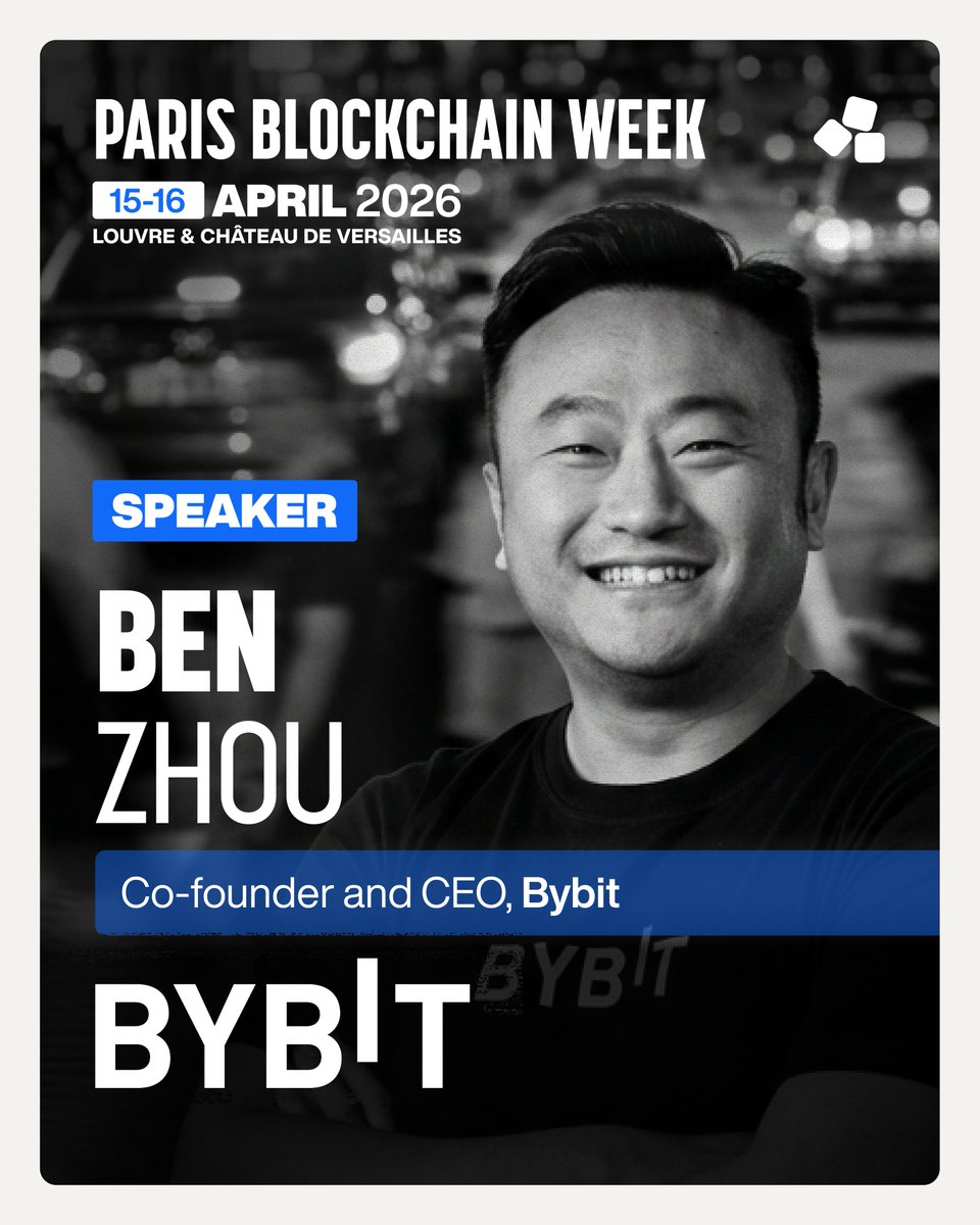 ParisBlockWeek's tweet image. We're excited to announce that @benbybit, Co-Founder and CEO of @Bybit_Official, is joining Paris Blockchain Week 2026.

As CEO of Bybit, the world's second-largest cryptocurrency exchange by trading volume with over 70 million users, Ben has scaled the platform from its founding