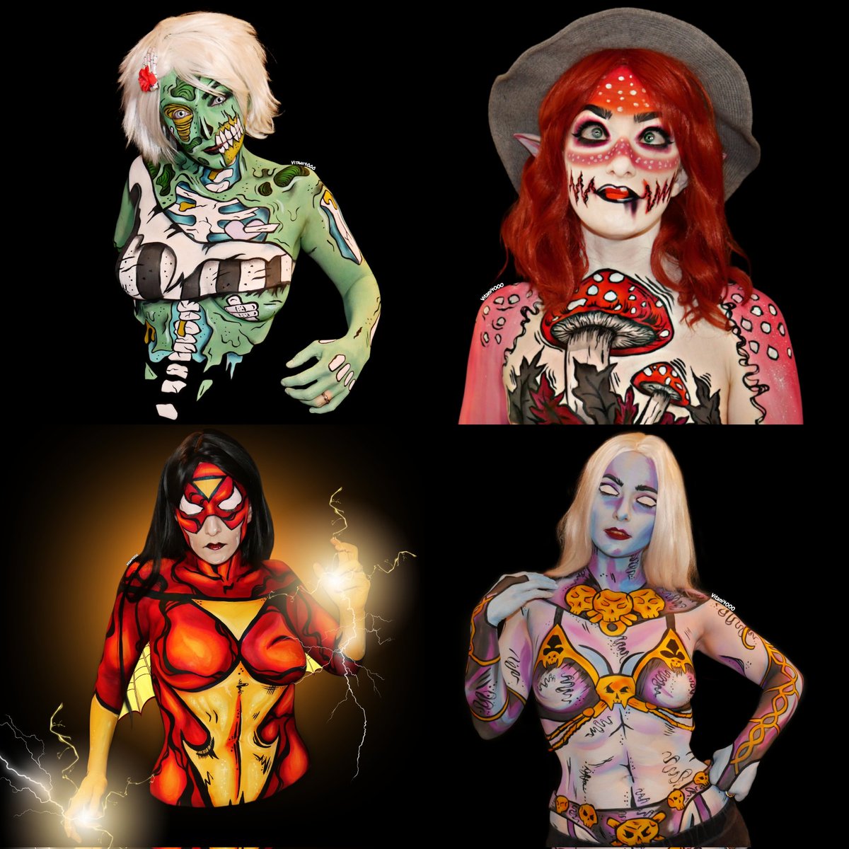 Vitani🇳🇴🇬🇧 Bodypaint artist tweet media