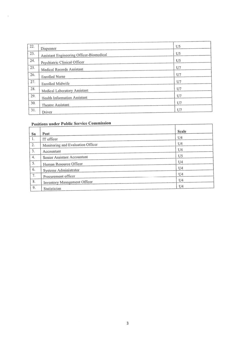 Health Service Commission Uganda tweet media