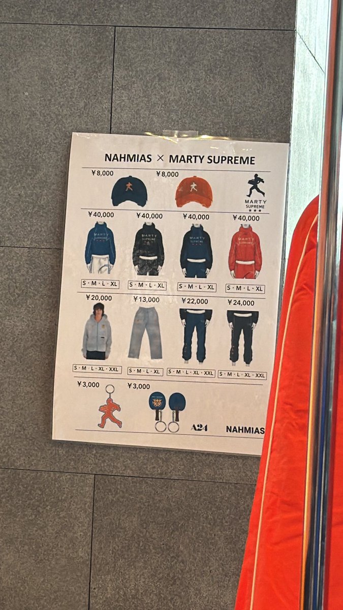 maipu_L's tweet image. Marty supreme pop up store in Tokyo🧡
ジャケット試着できたのがありがたかったです
#martysupreme #popupstore