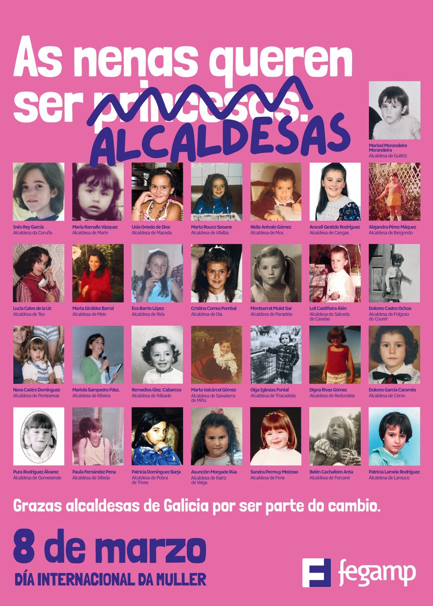 FEGAMP's tweet photo. 🟣A @FEGAMP presenta o Manifesto #8DeMarzo #DíadasMulleres
As #mulleres, xestoras do #cambio
#concellosgalegos
➡️Máis info en #linkedin #FEGAMP e en https://t.co/ws30aNHtQ1 https://t.co/eP2bAomsNE