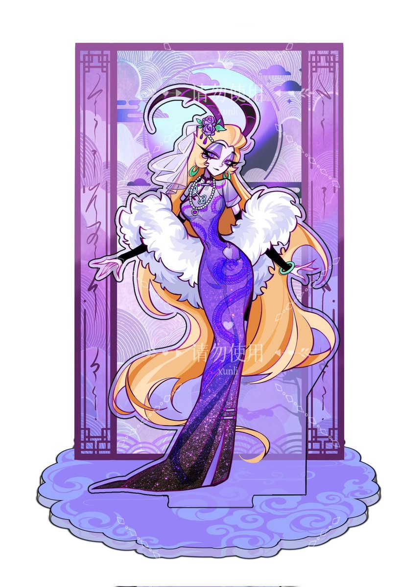 yamatano438799's tweet image. 一点中式风格的柄图，如果你喜欢请留下评论，我会根据大家的反响来决定是否让他们变成实物❤️❤️❤️
感谢大家的支持！！
#LuciferMorningstar 
#CharlieMorningstar 
#LilithMorningstar 
#lucilith